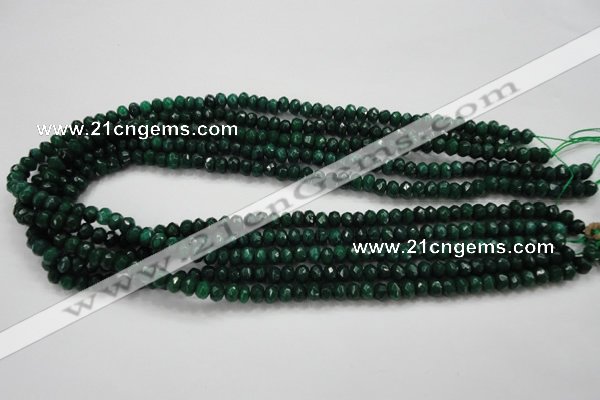 CCN1595 15.5 inches 4*6mm faceted rondelle candy jade beads