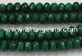 CCN1596 15.5 inches 5*8mm faceted rondelle candy jade beads