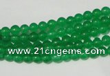 CCN16 15.5 inches 4mm round candy jade beads wholesale