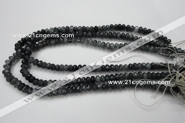 CCN1600 15.5 inches 5*8mm faceted rondelle candy jade beads