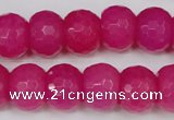 CCN165 15.5 inches 12*16mm faceted rondelle candy jade beads