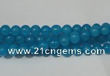 CCN17 15.5 inches 4mm round candy jade beads wholesale