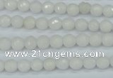 CCN1801 15 inches 6mm faceted round candy jade beads wholesale