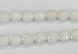 CCN1802 15 inches 8mm faceted round candy jade beads wholesale