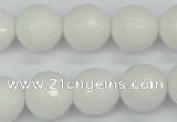 CCN1805 15 inches 14mm faceted round candy jade beads wholesale