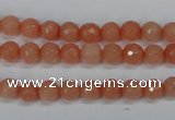 CCN1811 15 inches 6mm faceted round candy jade beads wholesale