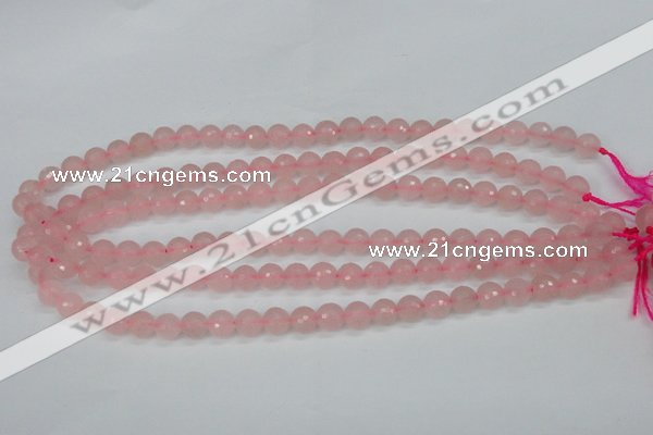 CCN1850 15 inches 4mm faceted round candy jade beads wholesale