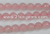 CCN1852 15 inches 8mm faceted round candy jade beads wholesale