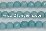 CCN1862 15 inches 8mm faceted round candy jade beads wholesale