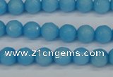 CCN1872 15 inches 8mm faceted round candy jade beads wholesale