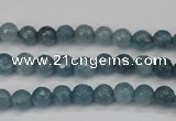 CCN1910 15 inches 4mm faceted round candy jade beads wholesale