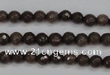 CCN1930 15 inches 4mm faceted round candy jade beads wholesale