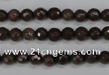 CCN1931 15 inches 6mm faceted round candy jade beads wholesale