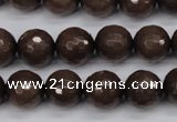 CCN1933 15 inches 10mm faceted round candy jade beads wholesale