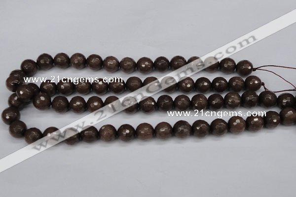 CCN1933 15 inches 10mm faceted round candy jade beads wholesale