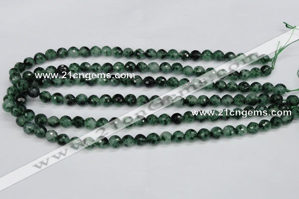 CCN1941 15 inches 6mm faceted round candy jade beads wholesale