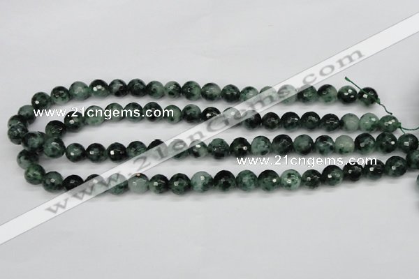 CCN1943 15 inches 10mm faceted round candy jade beads wholesale