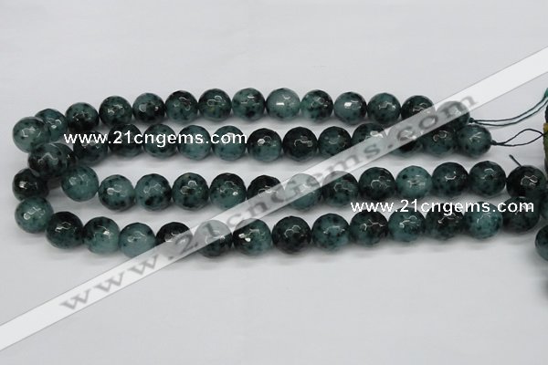 CCN1944 15 inches 12mm faceted round candy jade beads wholesale