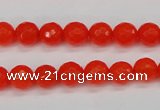 CCN1952 15 inches 8mm faceted round candy jade beads wholesale