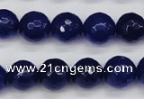 CCN1965 15 inches 14mm faceted round candy jade beads wholesale