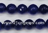 CCN1965 15 inches 14mm faceted round candy jade beads wholesale