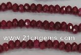 CCN1988 15 inches 3*5mm faceted rondelle candy jade beads wholesale