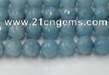 CCN2015 15 inches 4mm faceted round candy jade beads wholesale