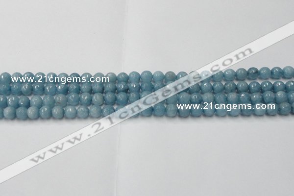 CCN2015 15 inches 4mm faceted round candy jade beads wholesale