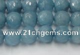 CCN2018 15 inches 10mm faceted round candy jade beads wholesale