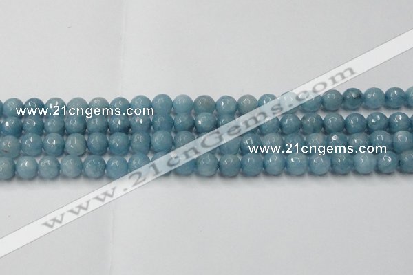 CCN2018 15 inches 10mm faceted round candy jade beads wholesale