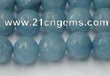 CCN2020 15 inches 14mm faceted round candy jade beads wholesale