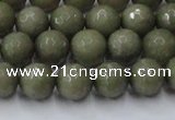 CCN2024 15 inches 8mm faceted round candy jade beads wholesale