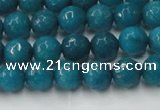 CCN2044 15 inches 6mm faceted round candy jade beads wholesale