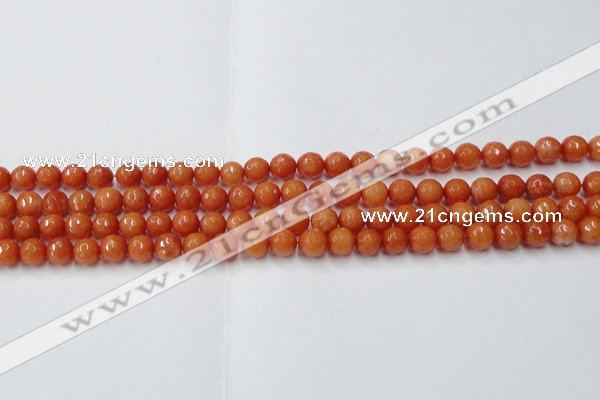 CCN2050 15 inches 4mm faceted round candy jade beads wholesale