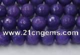 CCN2059 15 inches 8mm faceted round candy jade beads wholesale