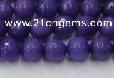 CCN2060 15 inches 10mm faceted round candy jade beads wholesale