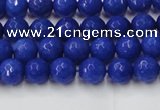 CCN2064 15 inches 4mm faceted round candy jade beads wholesale