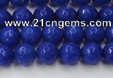 CCN2066 15 inches 8mm faceted round candy jade beads wholesale