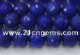 CCN2067 15 inches 10mm faceted round candy jade beads wholesale