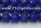 CCN2068 15 inches 12mm faceted round candy jade beads wholesale