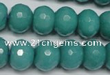 CCN2105 15.5 inches 12*16mm faceted rondelle candy jade beads