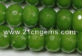 CCN2111 15.5 inches 12*16mm faceted rondelle candy jade beads