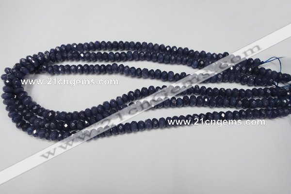 CCN2112 15.5 inches 4*6mm faceted rondelle candy jade beads