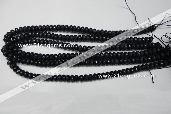 CCN2113 15.5 inches 5*8mm faceted rondelle candy jade beads