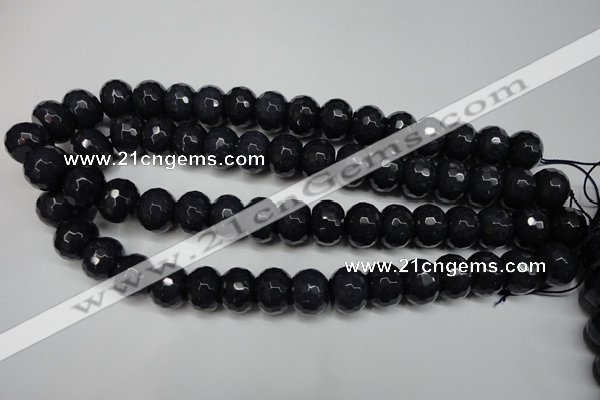 CCN2117 15.5 inches 12*16mm faceted rondelle candy jade beads