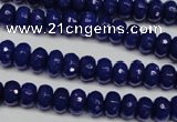 CCN2118 15.5 inches 4*6mm faceted rondelle candy jade beads