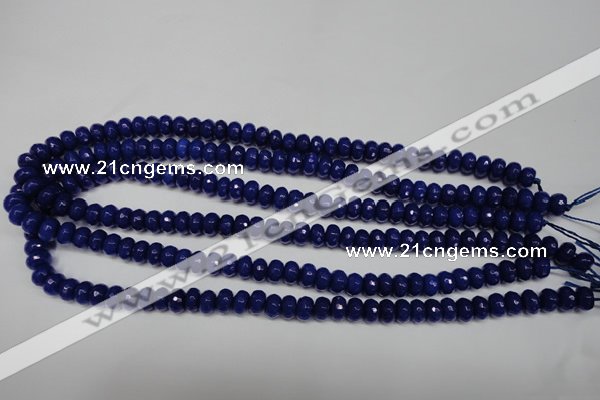 CCN2119 15.5 inches 5*8mm faceted rondelle candy jade beads