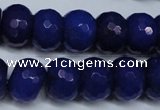 CCN2123 15.5 inches 12*16mm faceted rondelle candy jade beads