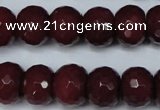 CCN2137 15.5 inches 12*16mm faceted rondelle candy jade beads