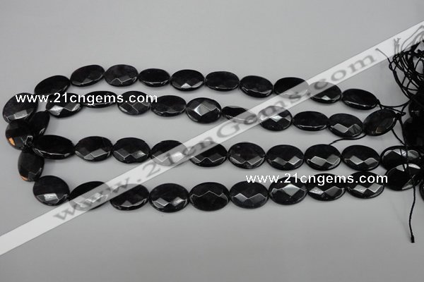 CCN2215 15.5 inches 13*18mm faceted oval candy jade beads